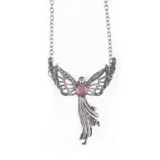 Diamond Modern Angel Pendant Necklace for Women - EX-STOCK Canada