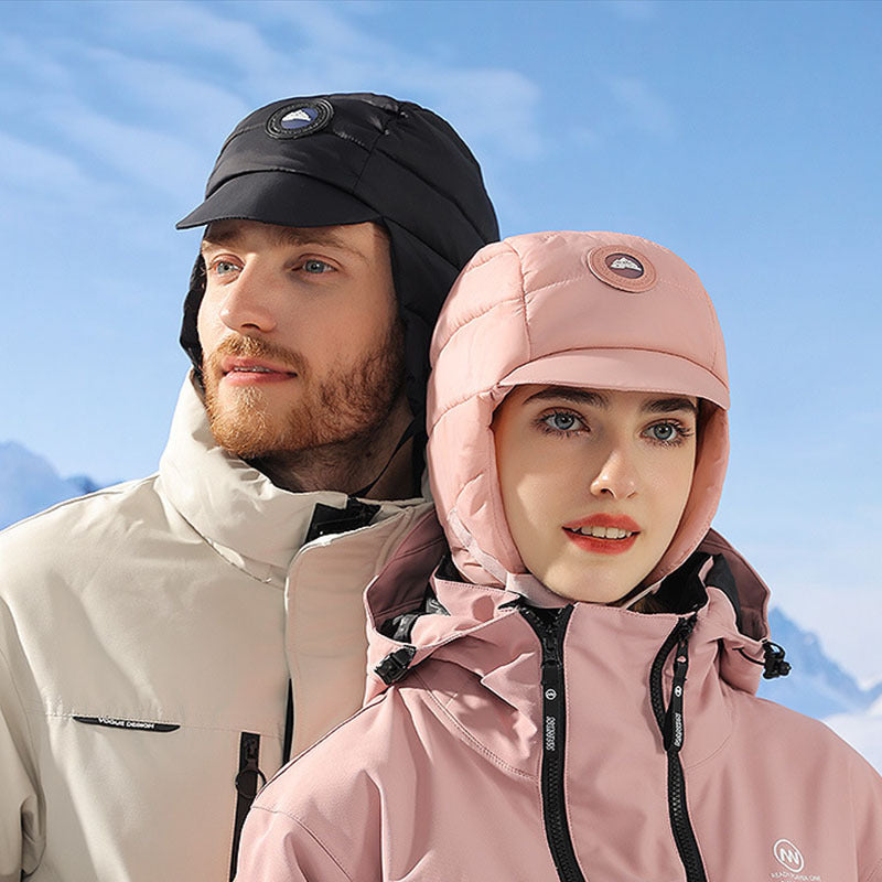 Down Plush Hat For Women Cycling Windproof Waterproof Ear Protection Warm Fashion Hats Winter Thicken Caps EX-STOCK Canada