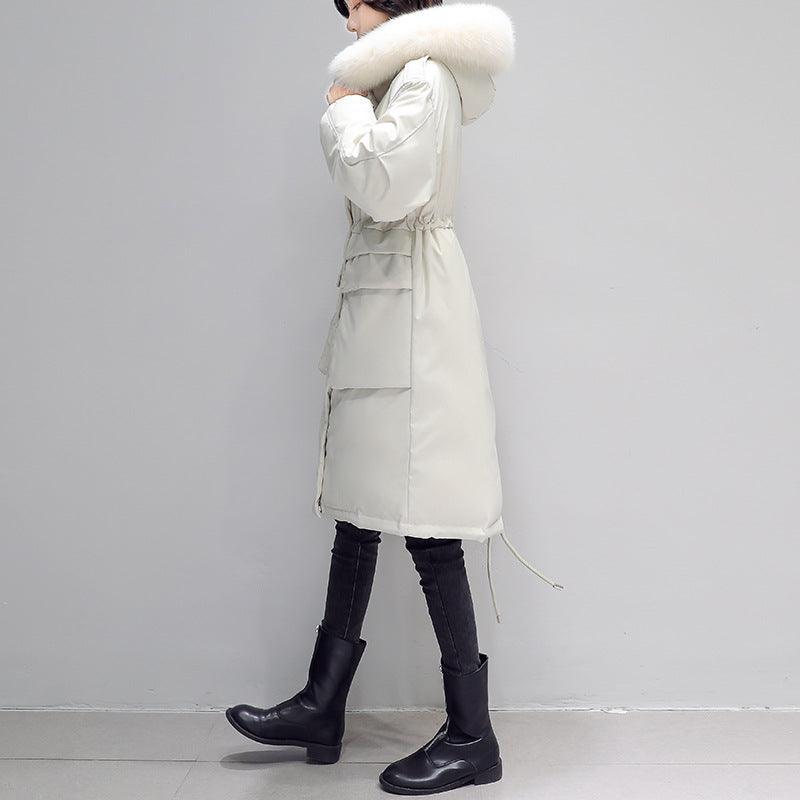 Parker Big Fur Collar Down Jacket Women - EX-STOCK Canada