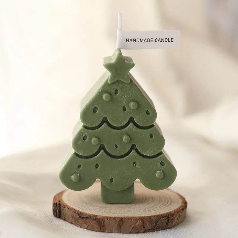 Christmas Tree Silicone Molds For DIY Christmas Creative Atmosphere Decoration Handmade Fragrant Candles - EX-STOCK Canada