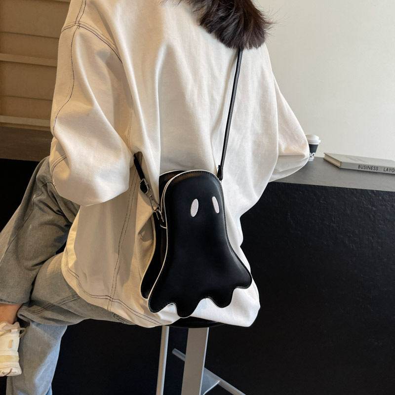 Women's Halloween Ghost Kid Messenger Bag - EX-STOCK Canada
