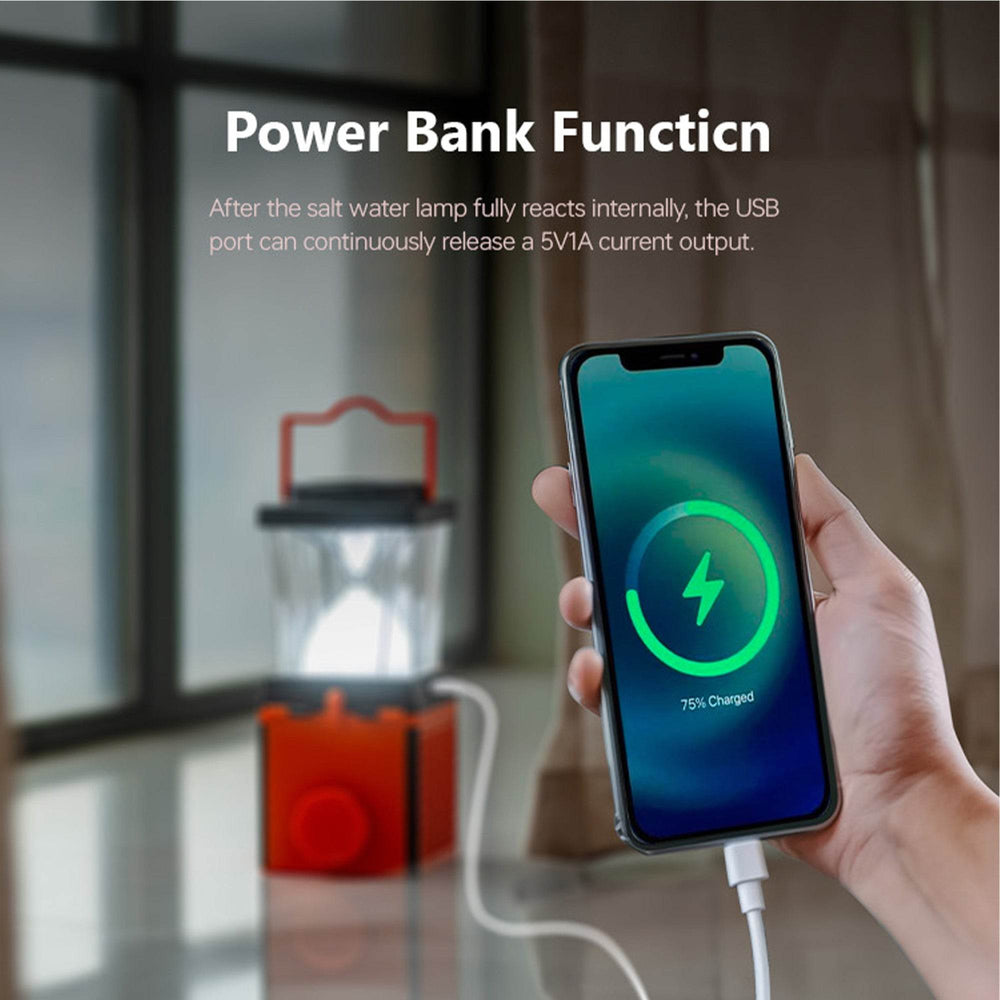 Multi-function Salty Water Camping Lantern - EX-STOCK Canada