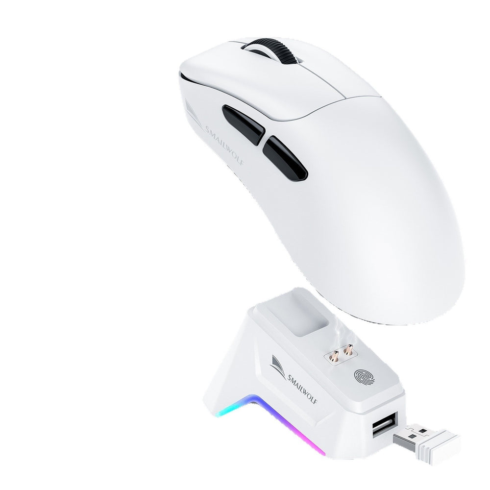 Smailwolf M5 Tri-Mode Wireless Mouse with Charging Dock