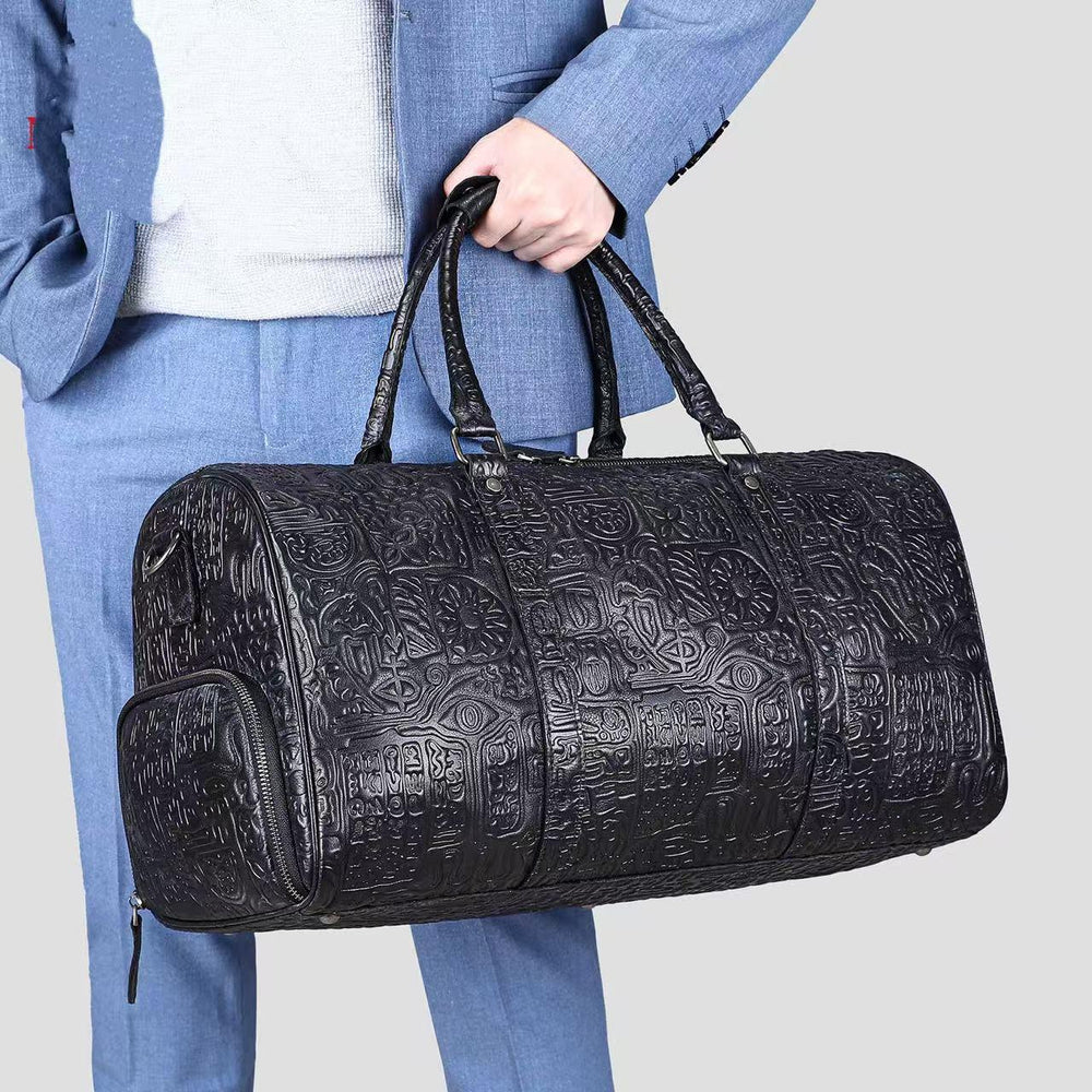 Borsa da Uomo con Design in Rilievo Retrò | EX-STOCK Canada