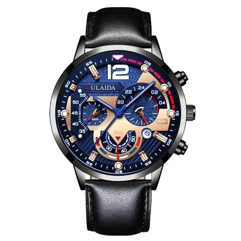 Men's Student's Watch Belt Casual Calendar Quartz Watch - EX-STOCK Canada