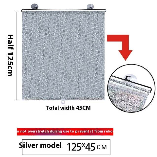 Household Window Sun Protection Punch-free Shading Balcony Shutter - EX-STOCK Canada