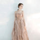 Toast Dress Female Wedding Bridesmaids Breast Wipe Long Skirt Dinner Annual Meeting Host EX-STOCK Canada