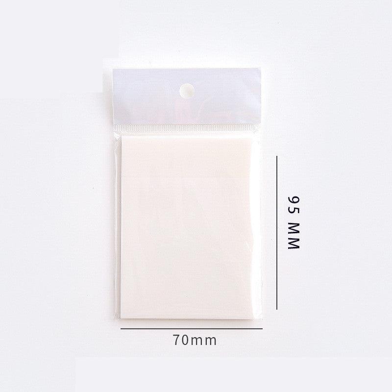 Notas adhesivas transparentes de PET Material impermeable