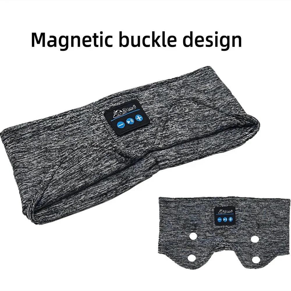 Masque pour les yeux avec foulard Casque de musique à double usage Bandeau Bluetooth pour dormirEX-STOCK Canada