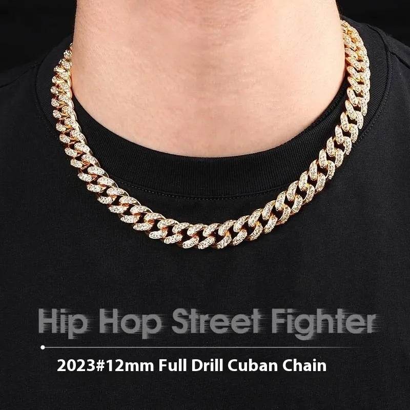 Alloy Line Cuban Link Chain Diamond Bracelet - EX-STOCK Canada