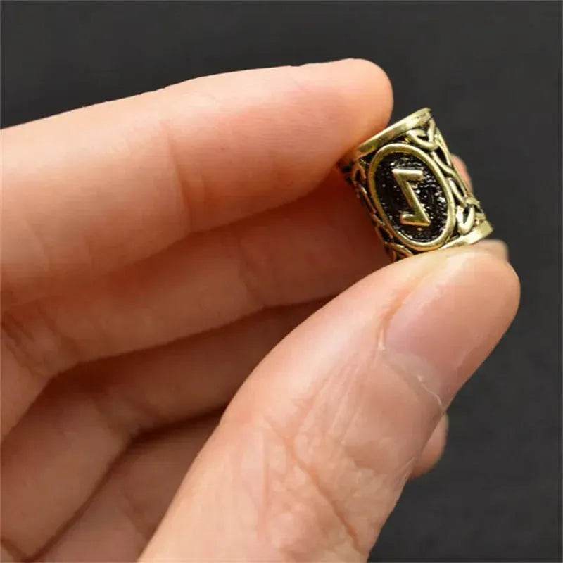 Set Of Viking Rune Bead Bracelets Gothic Bracelets - EX-STOCK Canada