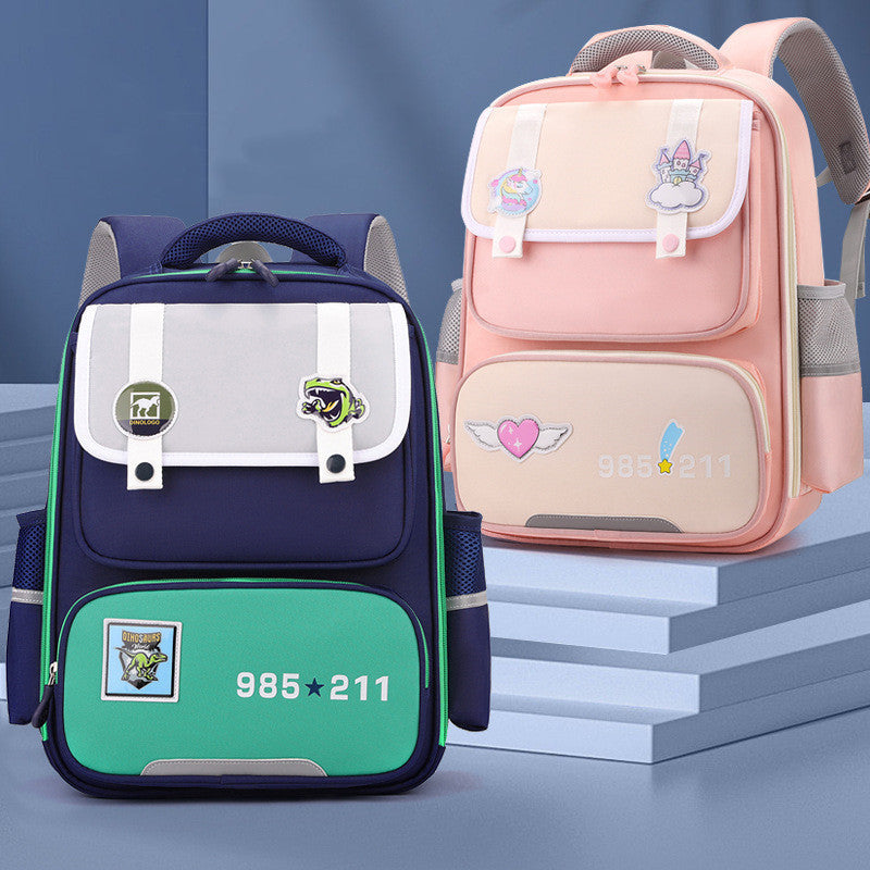 Children's Schoolbag British Style Lightweight And Wear-resistant EX-STOCK