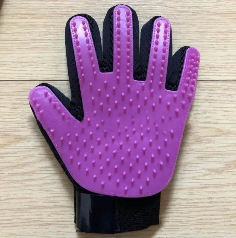 Silicone Pet Hair Removal Glove Comb Pet Grooming Gloves Brush - EX-STOCK Canada