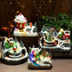 Christmas Rotating Resin Luminous Music Box Ornaments - EX-STOCK Canada