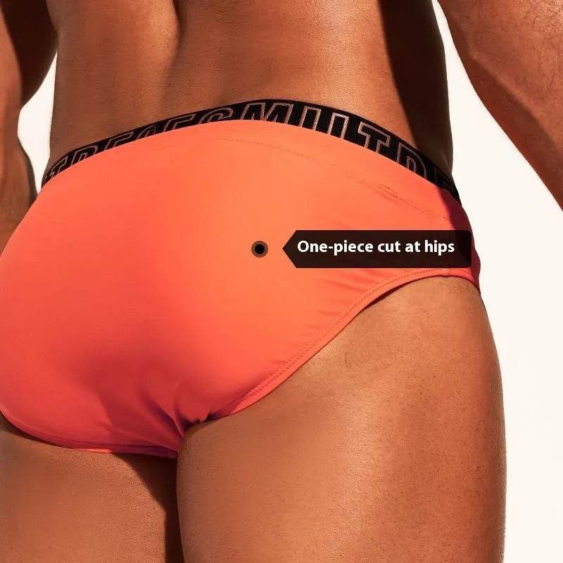 Nylon Triangle Low Waist Swimming Brief Trunks underwear men - EX-STOCK Canada