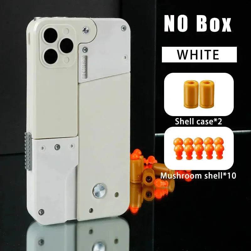 mobile phone shape folding soft bullet gun toy - EX-STOCK Canada