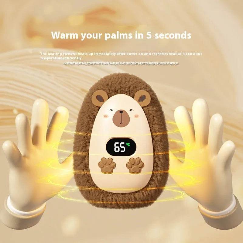 Winter Portable USB Rechargeable Outdoor Smart Fluffy Hand Warmer Hand muff - EX-STOCK Canada