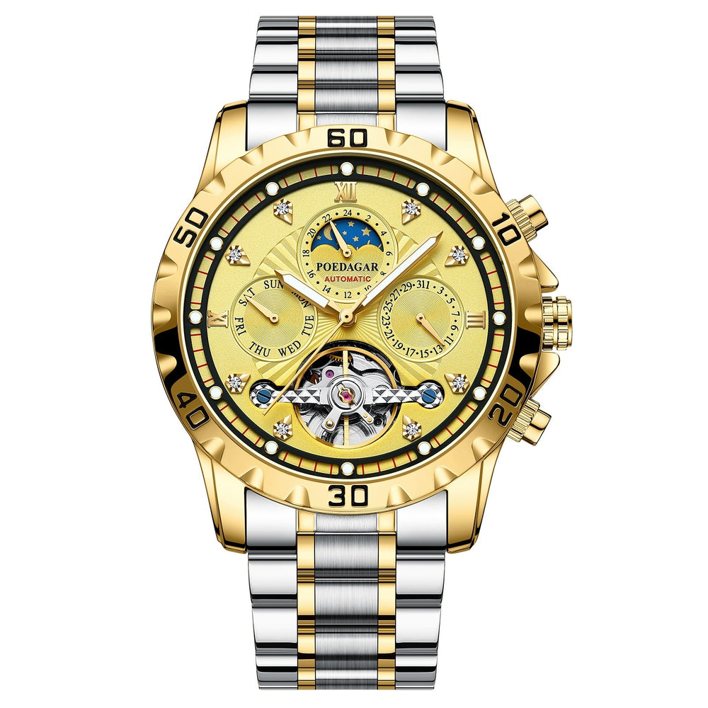 Men's Mechanical Watch Waterproof Luxury Multifunctional Men's Wrist Watch | EX-STOCK Canada