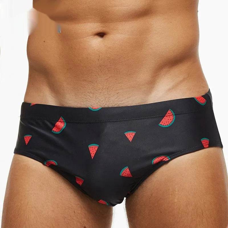 Solid Color Plus Size Swimming Trunks Briefs Shorts underwear - EX-STOCK Canada