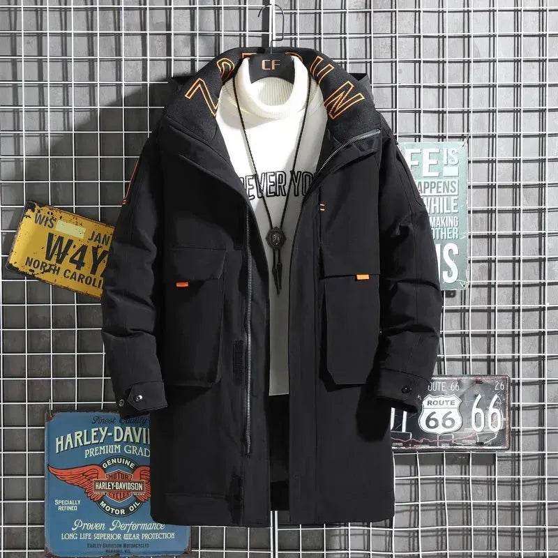 Fall Winter Mid length Work Down jacket men - EX-STOCK Canada