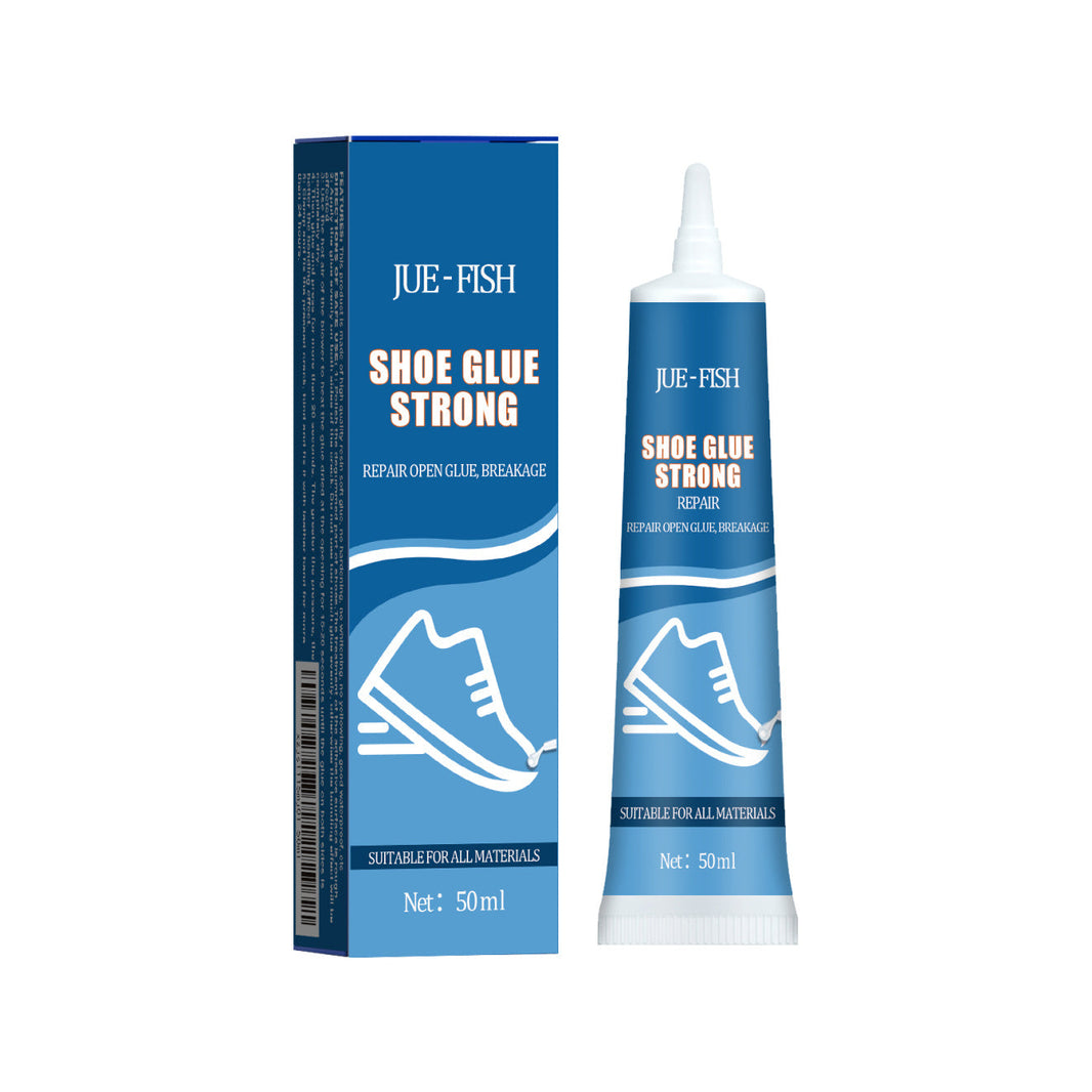 Jue-Fish Strong Shoe Glue Repair Shoe Leather Shoe Sole Multi-Purpose Glue Adhesive Sneaker Leather Shoes Waterproof EX-STOCK