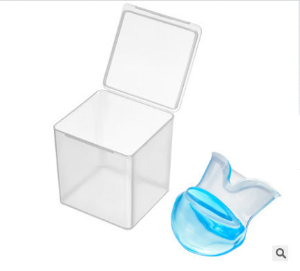 Caja de lengua de silicona transparente Dispositivo anti-ronquidosEX-STOCK Canada