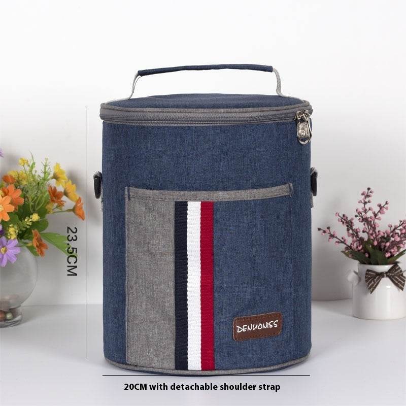 Women Fashion Thermal Insulated Denim Work Lunch Bag - EX-STOCK Canada