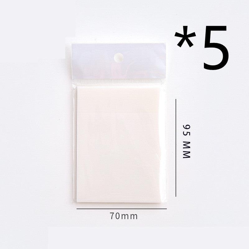 Notas adhesivas transparentes de PET Material impermeable
