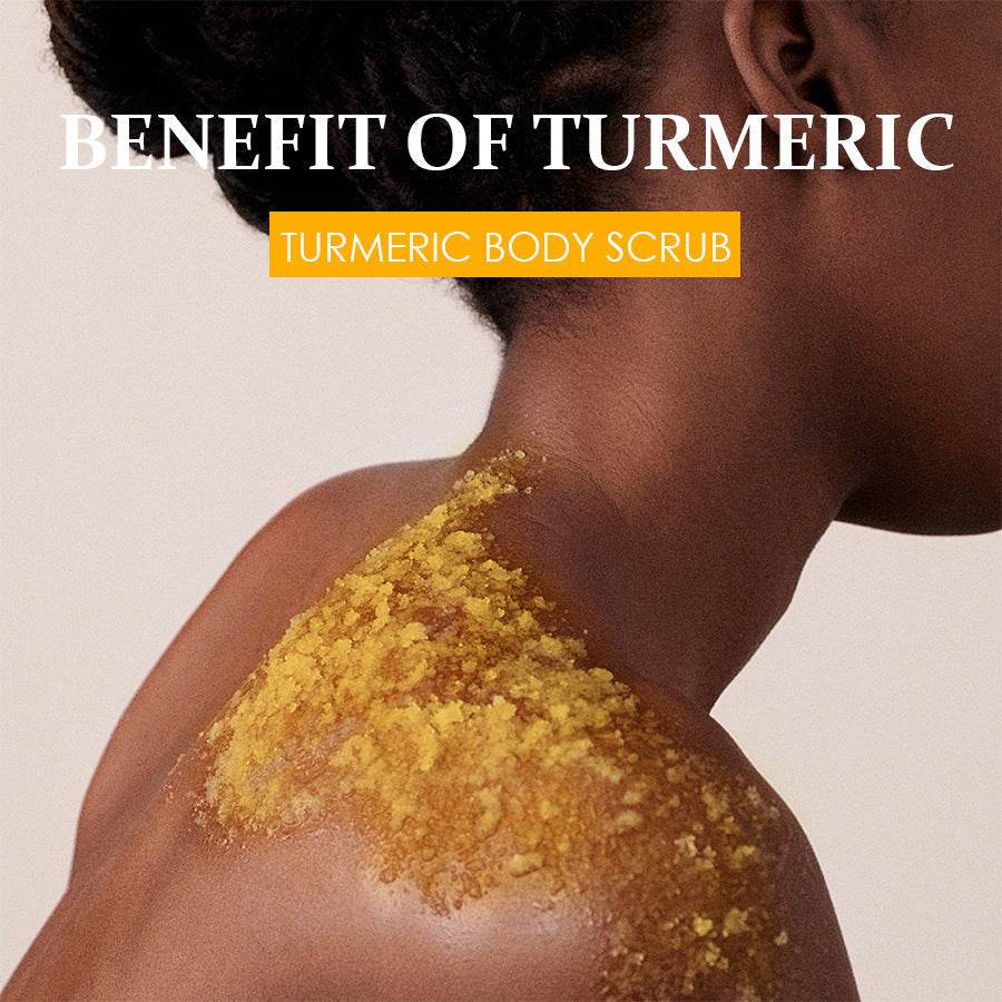 Skin Brightening and Exfoliating Turmeric Vitamin C Body Scrub - EX-STOCK Canada