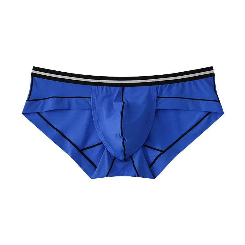 Ice Silk Men's Summer Breathable Solid Color Pouch Brief Underwear - EX-STOCK Canada