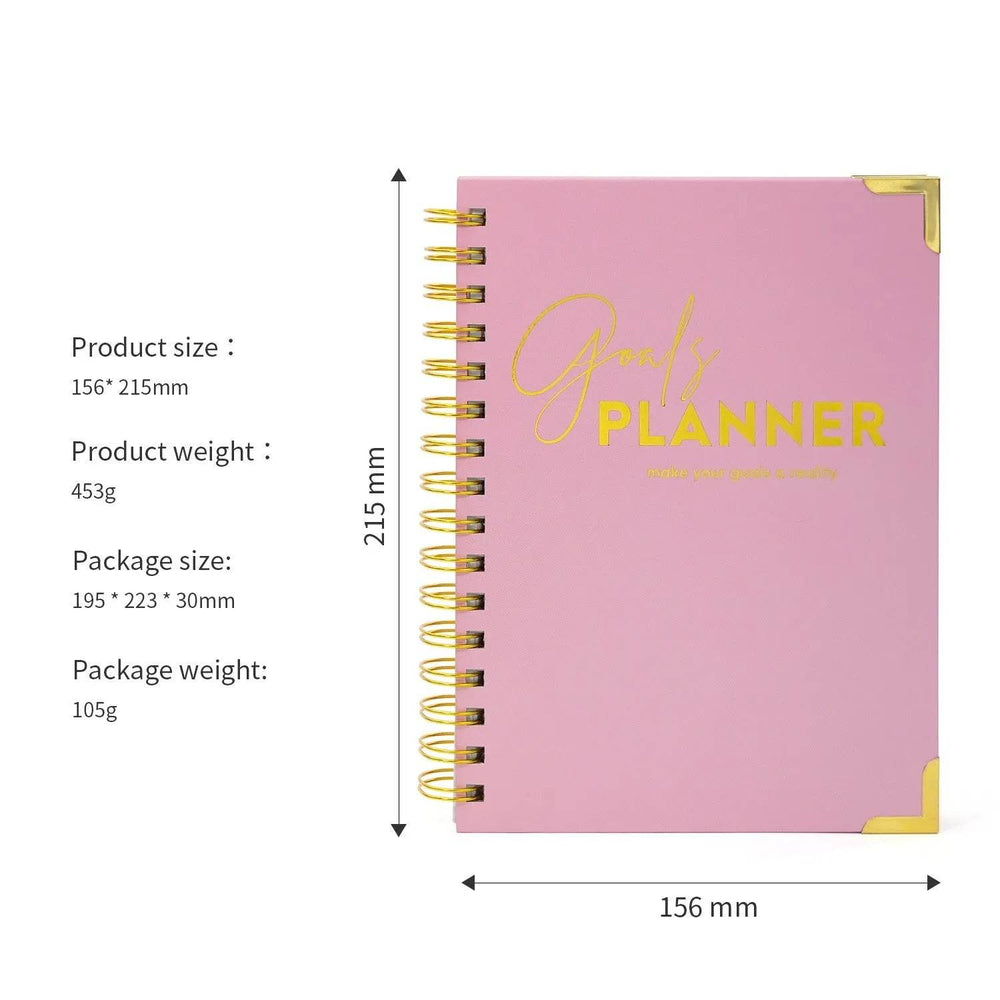 Target Planner Monthly Planning Schedule Notebook Journal - EX-STOCK Canada