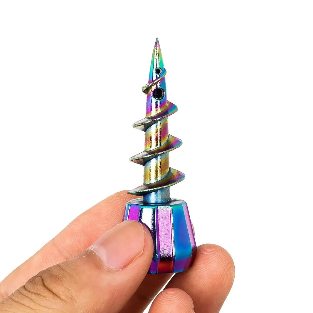 23mm Metal Screw Shape Hookah Metal Gun Head Accessories - EX-STOCK CANADA