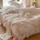 Gentle Crinkled Gauze Cotton Four-piece Duvet Set Bedding EX-STOCK Canada