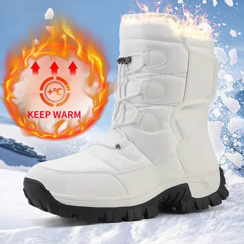Winter Men And Women Fleece-lined Warm Snow Boots - EX-STOCK Canada