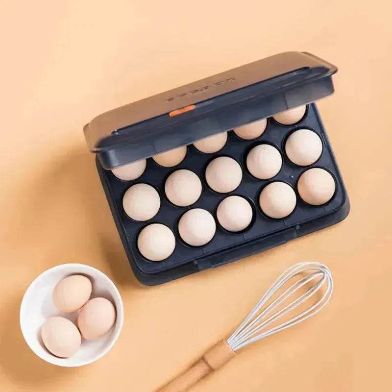 Egg Carton Refrigerator Fresh-keeping Storage Box Household Kitchen Rack Support - EX-STOCK Canada