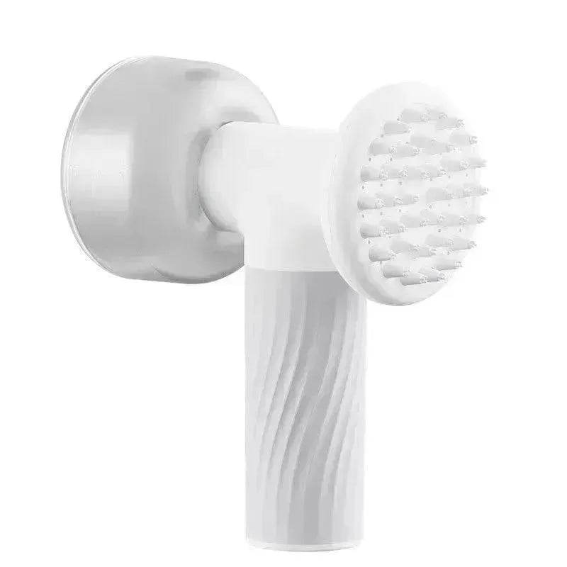 Electric Automatic Foaming Pet Bath Brush with Soap Dispenser - EX-STOCK Canada