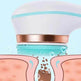 Electric Bath Brush Silicone Back Scrubber USB Rechargeable 2 Speeds Rotating Shower Brush Spa Waterproof Body Cleaning Brush - EX-STOCK Canada
