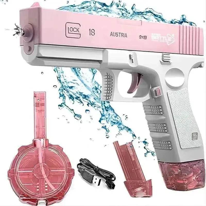 Electric Water Gun, Automatic Water Gun, 58CC 434CC Large Capacity, Range Up To 32 Feet, Summer Water Gun Toys - EX-STOCK Canada