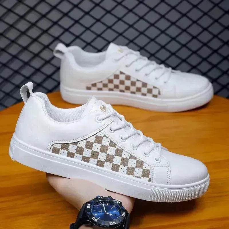 Elegant Summer PU Leather Casual Sneakers for Sneakers for Men - EX-STOCK Canada