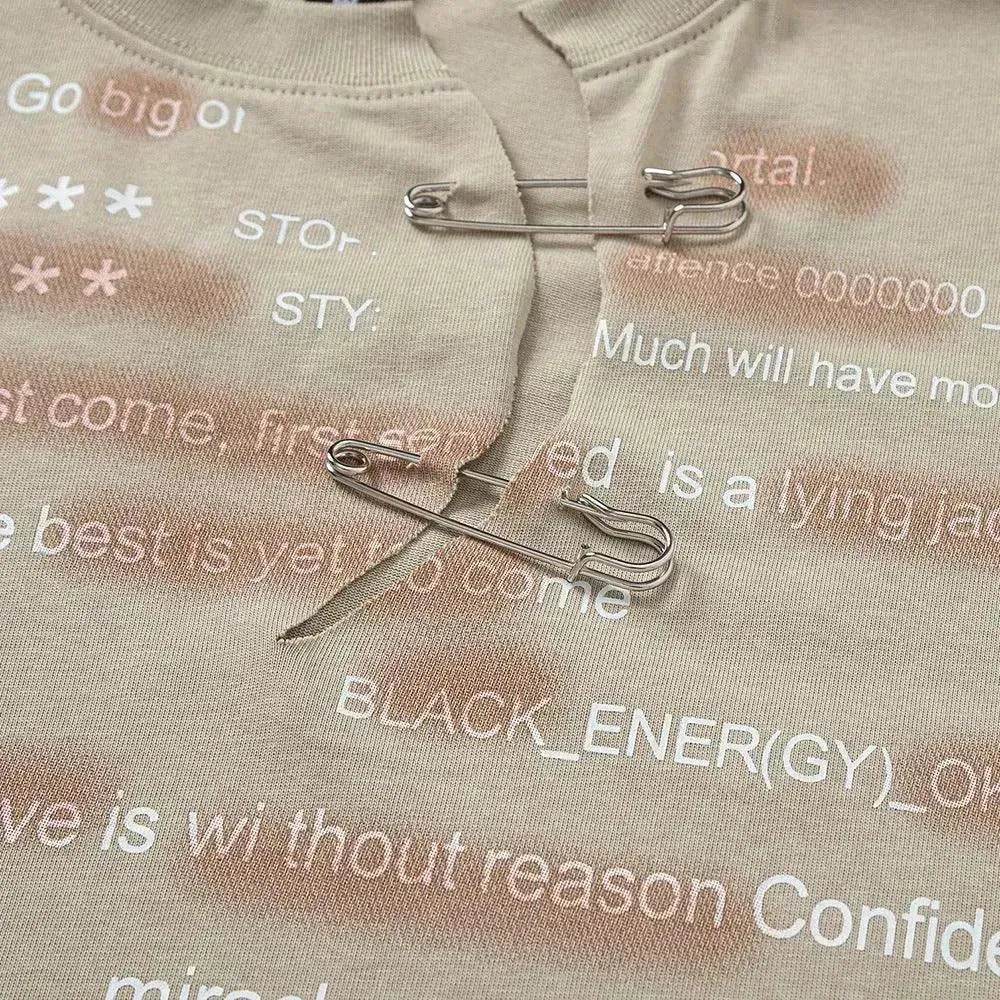 English Letter Short Sleeve Cotton - EX-STOCK Canada