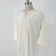 Fashionable and Elegant Ethnic Style Loose Casual Embroidery White Arab Robe Moroccan Men's Jalabiya - EX-STOCK Canada