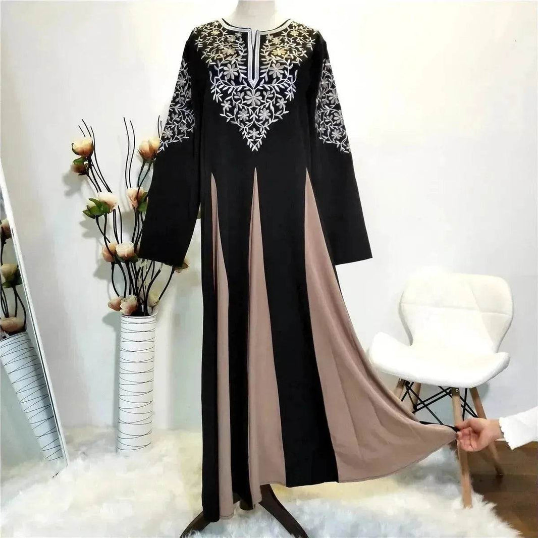 European And American Large Fashion Embroidery Dress - EX-STOCK Canada