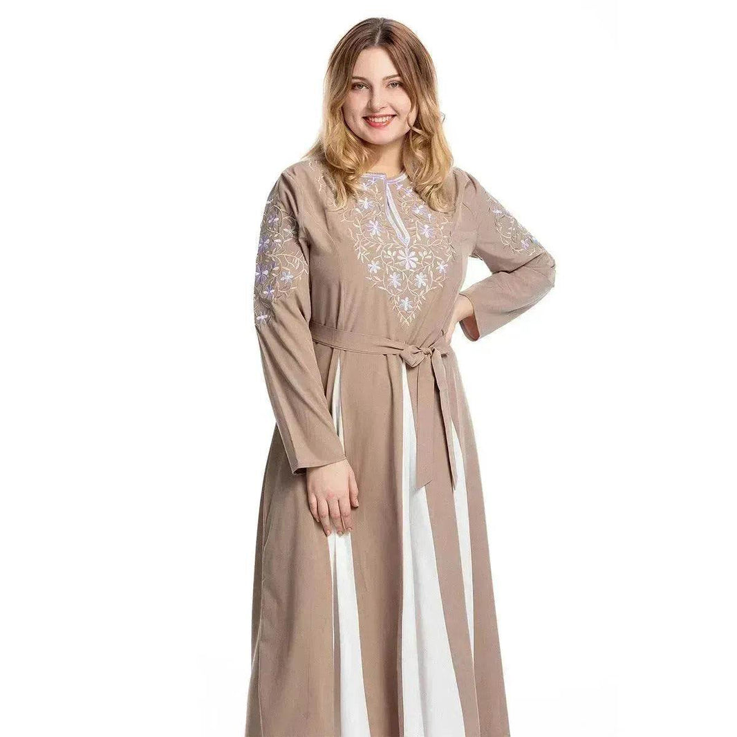 European And American Large Fashion Embroidery Dress - EX-STOCK Canada