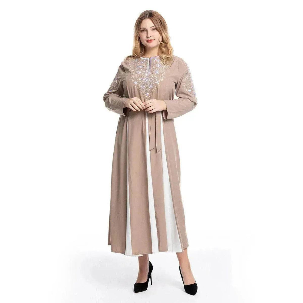 European And American Large Fashion Embroidery Dress - EX-STOCK Canada