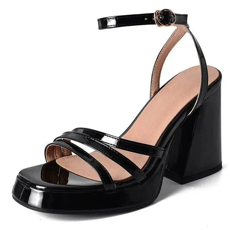 European And American Style Roman High Heels Fashion Women's Shoes - EX-STOCK Canada