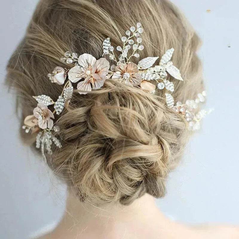 European And American Wedding Wreath Headgear - EX-STOCK Canada