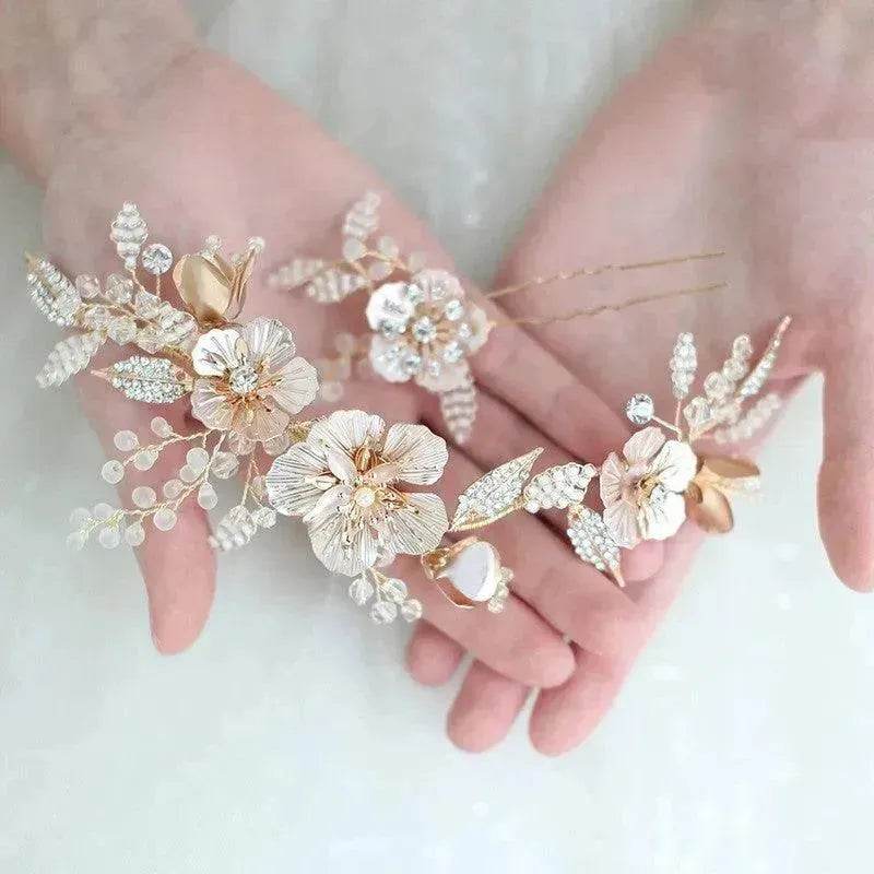 European And American Wedding Wreath Headgear - EX-STOCK Canada