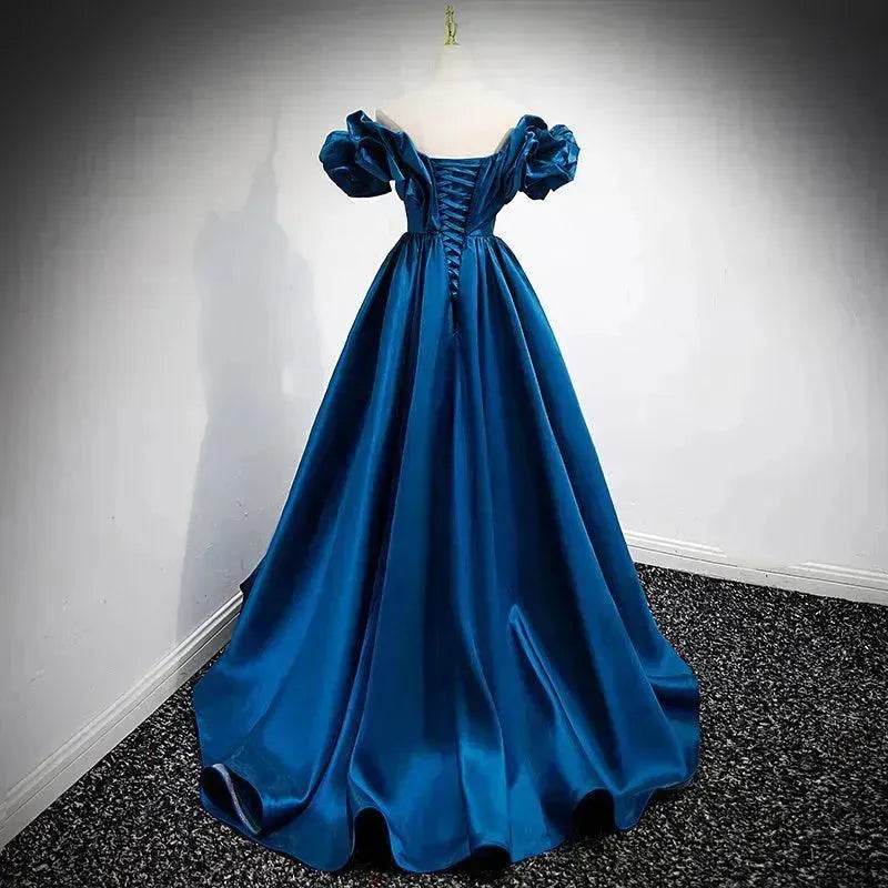 Evening Gown Female Satin Wedding Princess Dress - EX-STOCK Canada