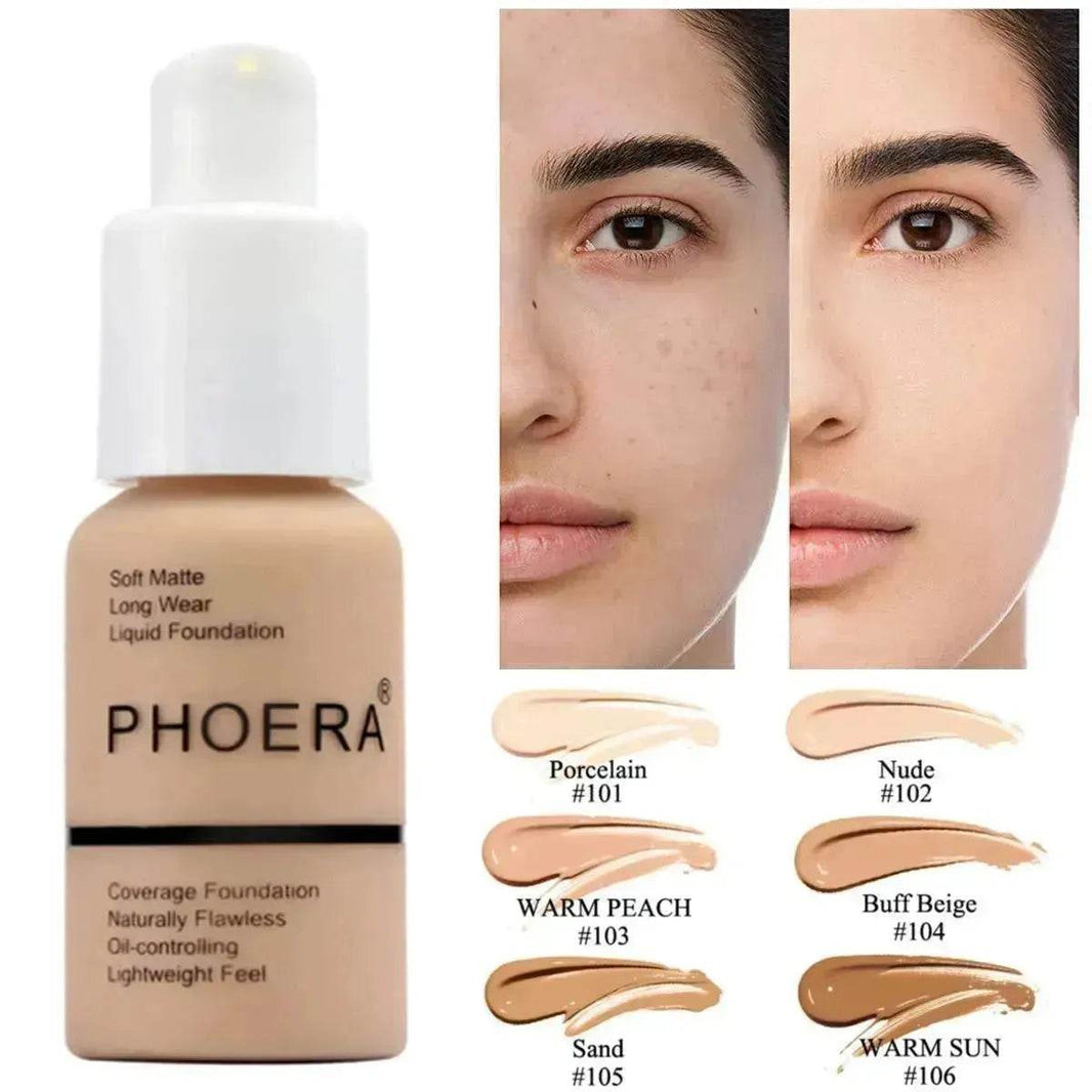 Explosive Press Type Oil Control Natural Color Matte Concealer Foundation Cream - EX-STOCK Canada