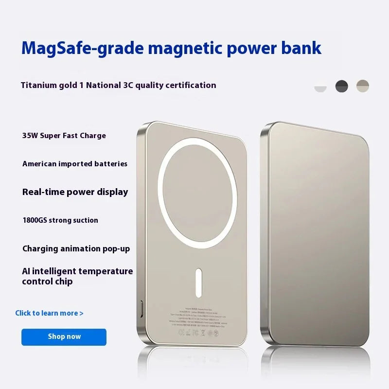 Magnetic Wireless Power Bank Magsafe EX-STOCK Canada